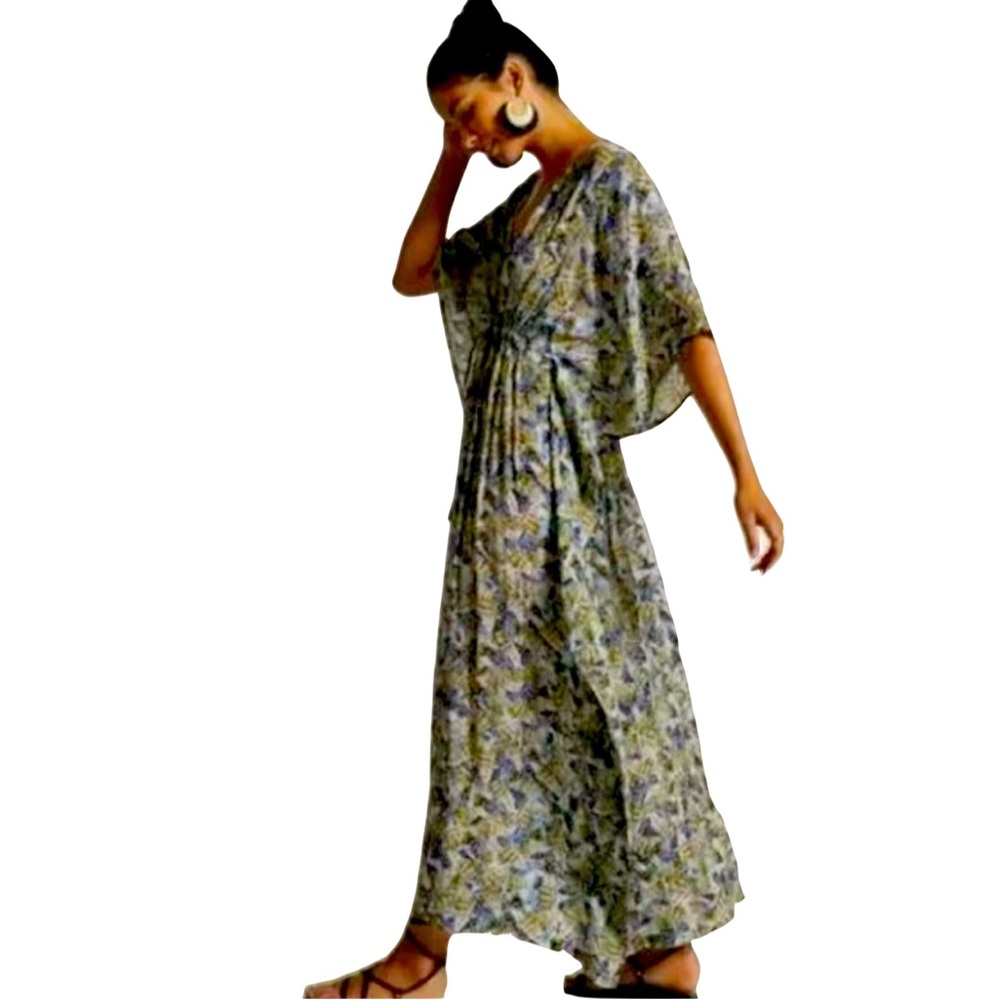 Anthropologie Rujuta Sheth Maxi Dress One Size Fits Most